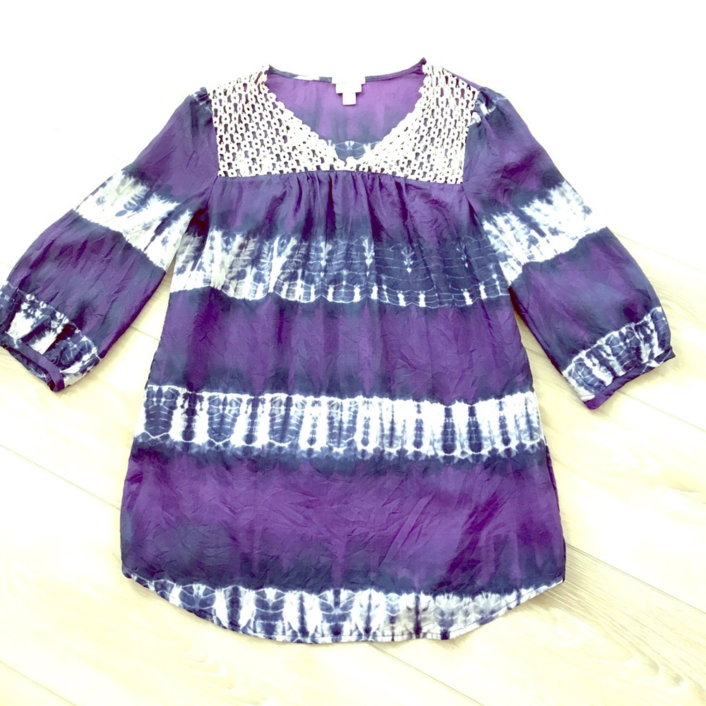🌿 CALYPSO St. Barth for Target Silk Tunic